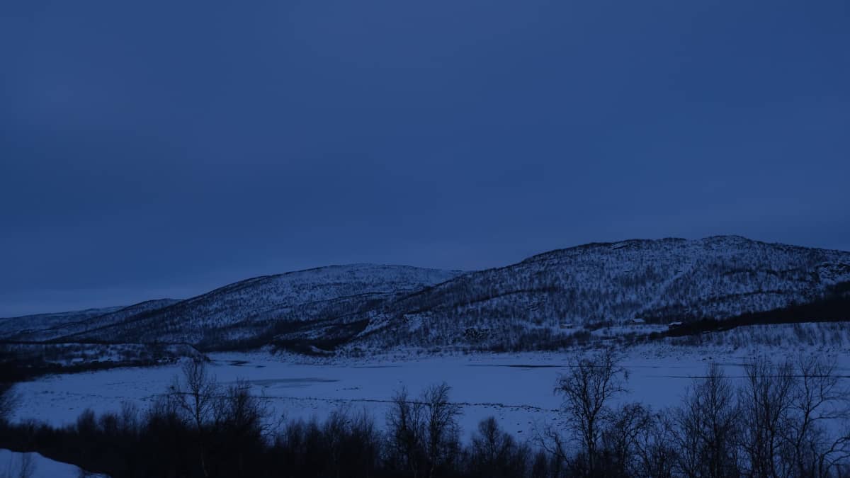 Полярная ночь окутала самый север Финляндии