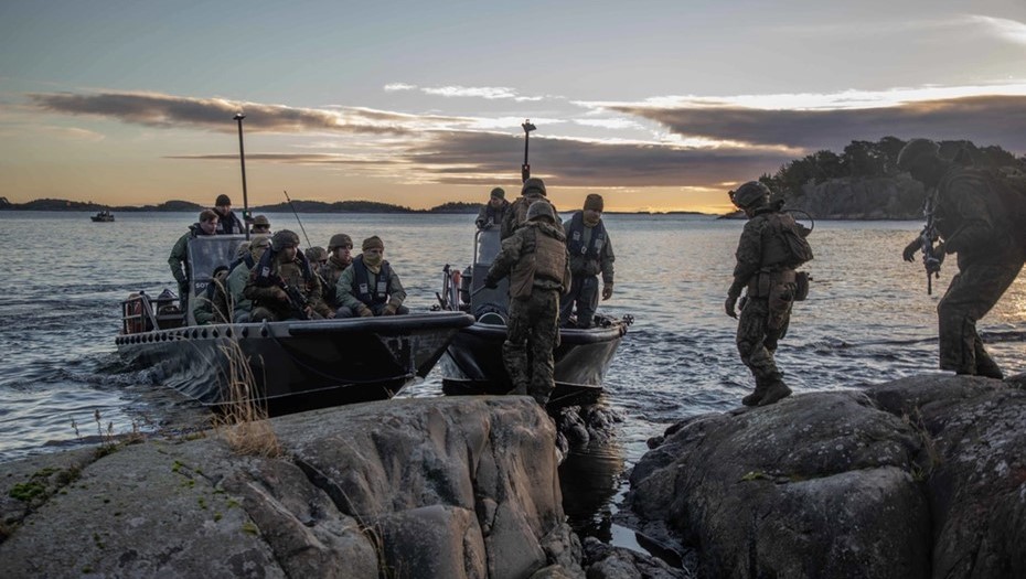 Морские пехотинцы США проводят учения на юге Финляндии