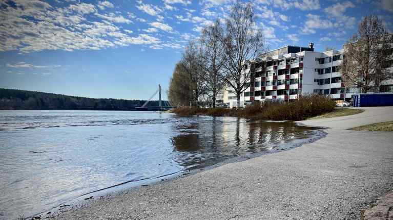 Реки в Лапландии выйдут из берегов – движение на дорогах может быть затруднено