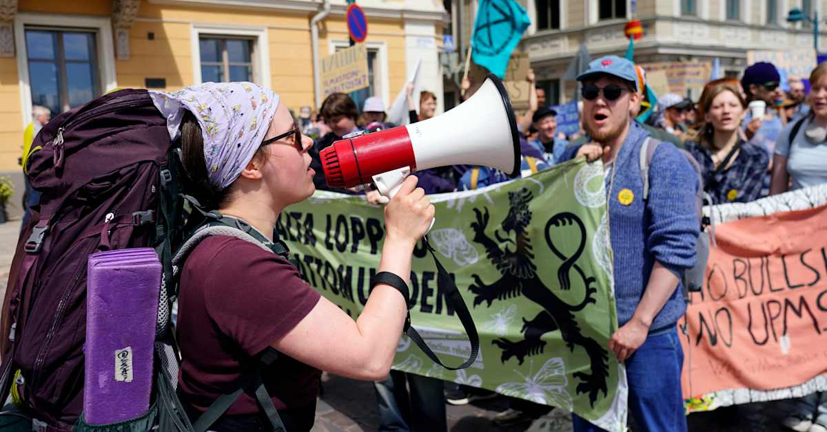 Демонстрация активистов Elokapina повлияет на движение в центре Хельсинки