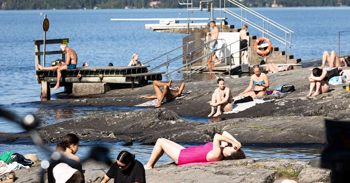 Вода в озерах по всей Финляндии исключительно теплая – многие обеспокоены распространением сине-зеленых водорослей