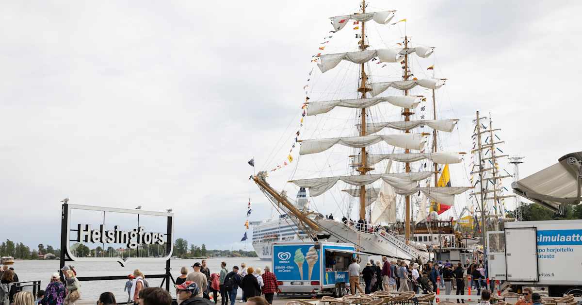Парусная регата Tall Ships Races сегодня из Хельсинки направится в Таллинн