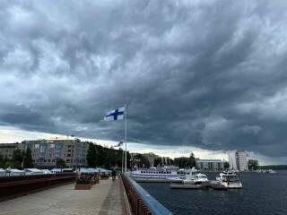 В Финляндию на днях придут сильные ливни и грозы