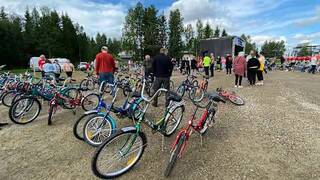 В Салла прошел аукцион велосипедов – все они были оставлены на российско-финляндской границе